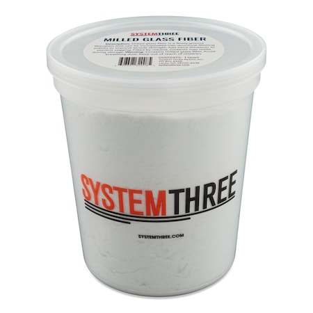 System Three Resins Milled Glass, Quart Tub 3135S16